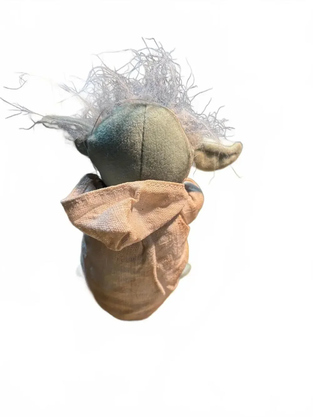 Vintage 2004 Star Wars Yoda Plush Doll with Brown Robe and T